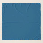 Blå frukt sjal<br><div class="desc">Blue Fruit solid färg Chiffon Scarf av Gerson Ramos.</div>