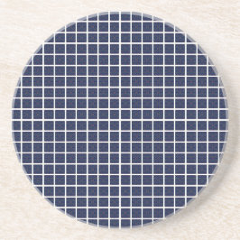 Blå fyrkanter, sandsten Underlägg