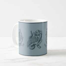 Blå Gargoyles Coffee Mugg