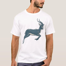 Blå gasell Wildlife Art Elegant naturdesign
