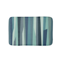 Blå geometriska havet vinkar