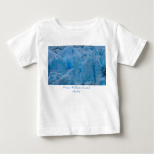 Blå glaciären t shirt