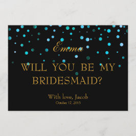 Blå Glitter kommer att bli min inbjudan. Inbjudningar