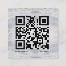 blå gnistra lägga till logotyp Q R-kod här