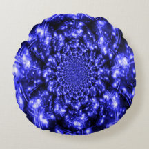 Blå Gnistrande Ljus