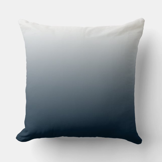 Blå gradient kudde (Framsida)
