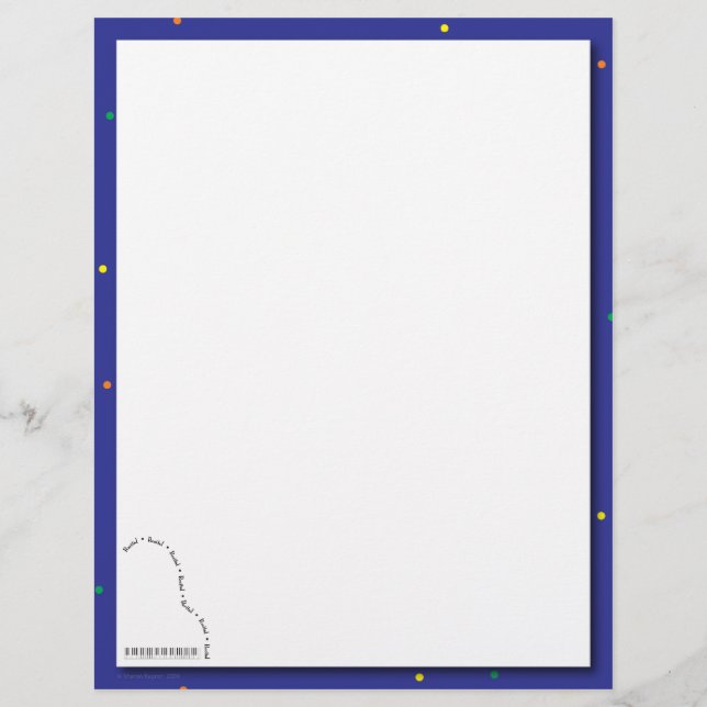 Blå Grand Piano Skäl Papper (Framsida)