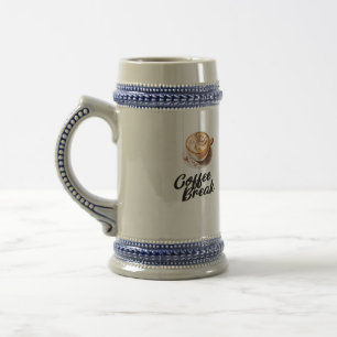 Blå/Grått 22 oz/Vit/Guld 20 oz Storlek Sejdel