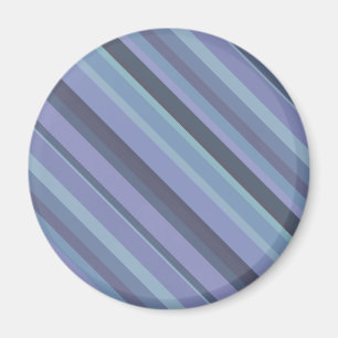 Blå grått diagonal rand magnet