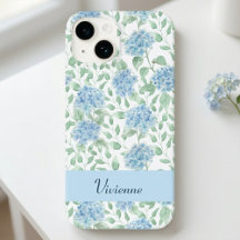 Blå Grön Akvarell Vildblomma Namn