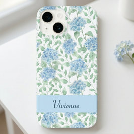 Blå Grön Akvarell Vildblomma Namn