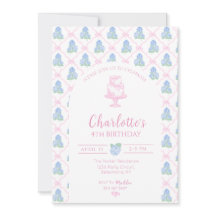 Blå Grön Hortensia Rosa Båge Trädgallret