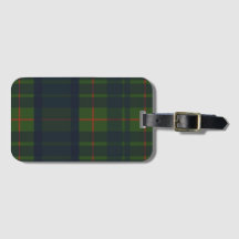 Blå Grön och Röd Tartan Rutig