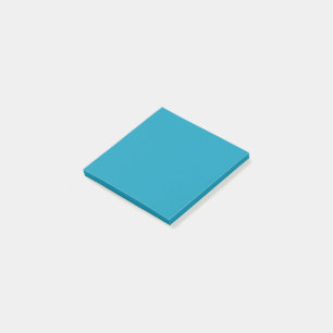 Blå grönt (fast färg) post-it block