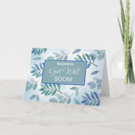 Blå Grönt för att hämta bra Grenar Kort