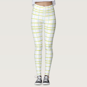Blå/Grönt-formgivning Leggings
