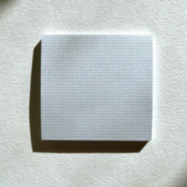 Blå/Grönt Gingham Post-it Notes Block