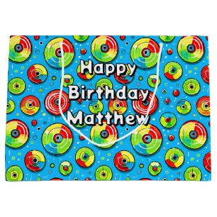 Blå, Grönt och rödskiva Golf Théed Birthday
