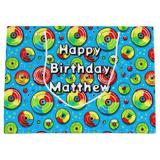Blå, Grönt och rödskiva Golf Théed Birthday