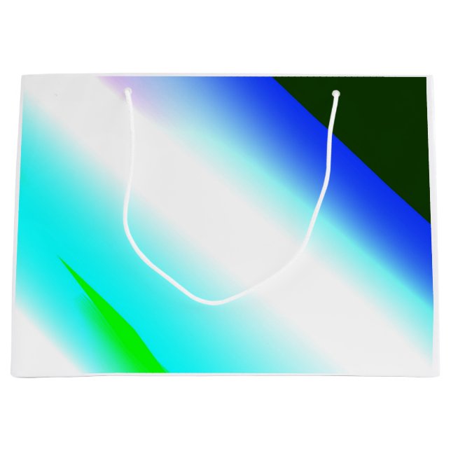 Blå grönt regnbåge abstrakt struktur mönster art t (Framsidan)