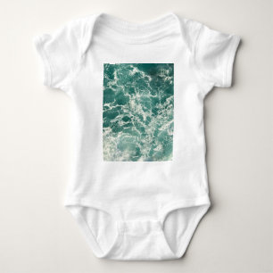 Blå Grönten Vinkara havet T Shirt