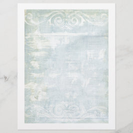 Blå Grunge Art Page