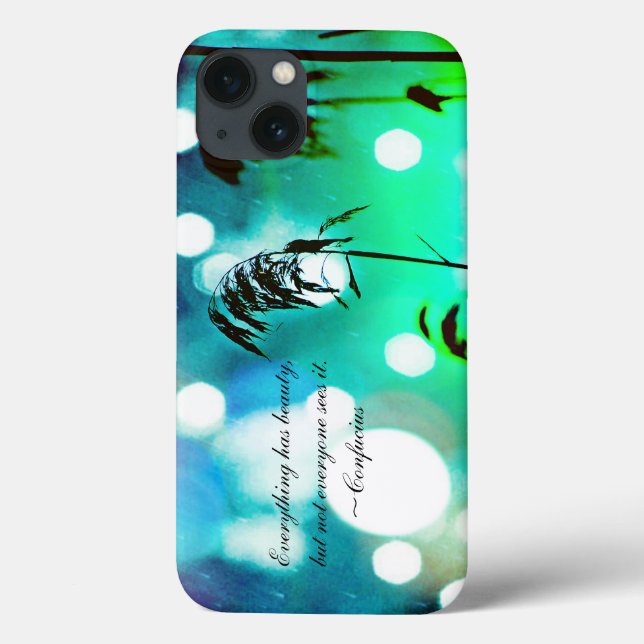 Blå grus-Gnistra iPad-väska (Baksida)