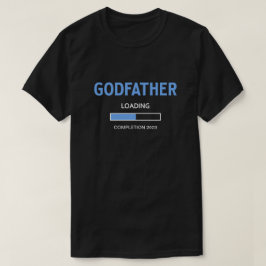 Blå gudfaderns inläsningsdatum Pojke T Shirt