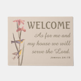 Blå gula bakvakare Fåglar och tätt dörrmatta