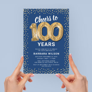Blå Guld 100-årsfirande Inbjudan