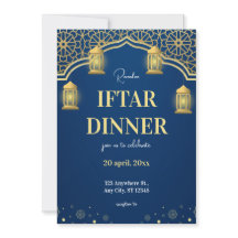 Blå Guld Ramadhan Iftar Middag