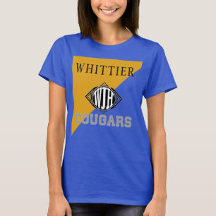 Blå & Guld Whittier Jr High T-shirt