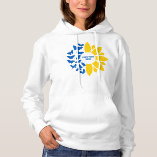 Blå/gult solros. Anpassningsbar. Anpassade T Shirt