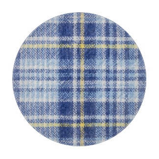 Blå Gult Tartan: Fashionable Play