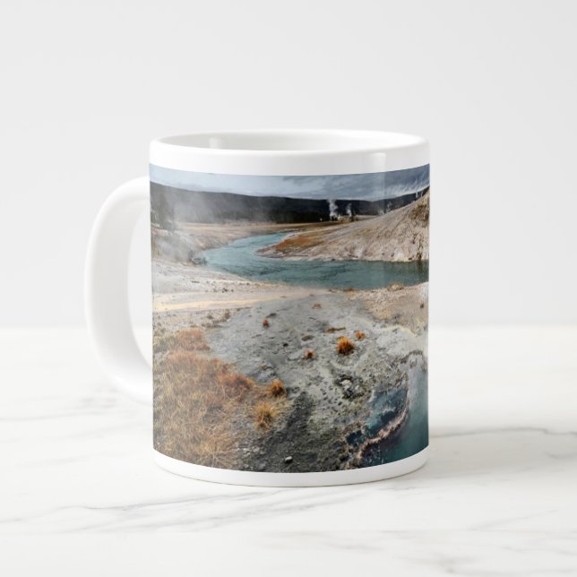 Blå Hål Jumbo Mugg (Framsida vänster)