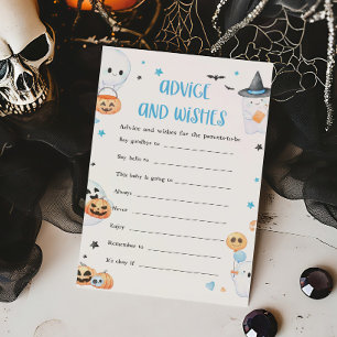 Blå Halloween Little Boo Råd och Önskningar Spel
