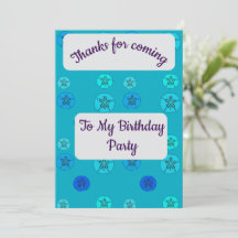 Blå hand-dollar - tackkort