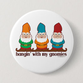 Blå hangin med mina domäner knapp