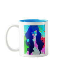 Blå hår bryr sig inte