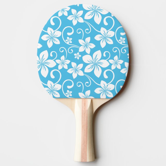 BLÅ HAWAII-MÖNSTER (BLÅ) PINGISRACKET (Baksidan)