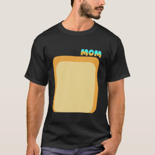 Blå Heeler Hund Mamma Halloween-familjens matchnin T Shirt