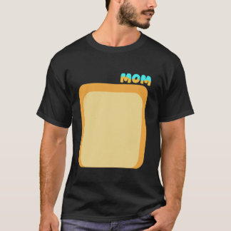 Blå Heeler Hund Mamma Halloween-familjens matchnin T Shirt