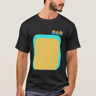 Blå Heeler Hund Pappa Halloween-familjens matchnin T Shirt