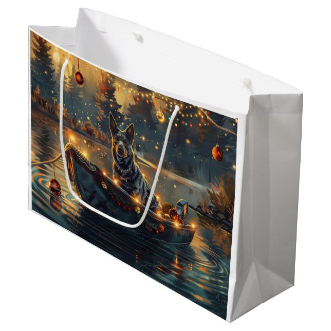 Blå Heeler-julfesten - resa (Framsidan Vinklad)