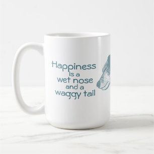 Blå heeler mugg, boskap hund mugg, hund älskare-gå kaffemugg