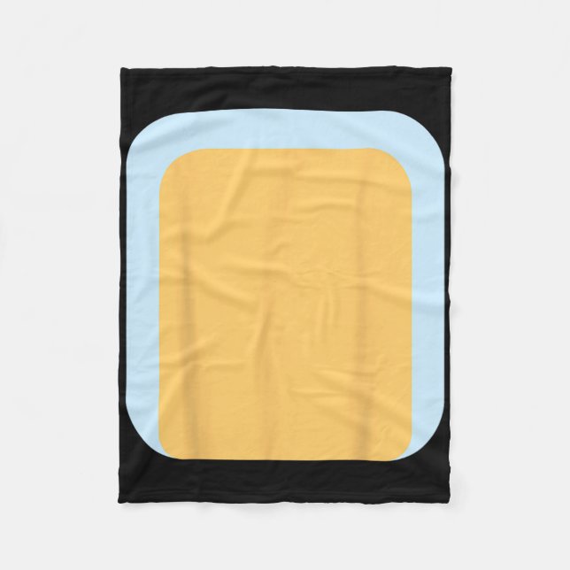 Blå Heeler Pappa-familjens kostnad för Halloween Fleecefilt (Framsidan)