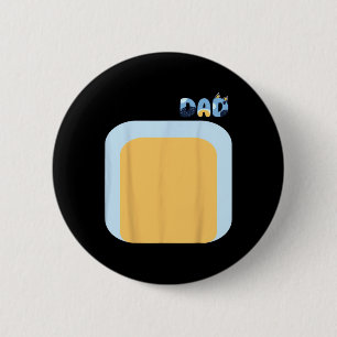 Blå Heeler Pappa-matchande familjekostnader Diy H Knapp