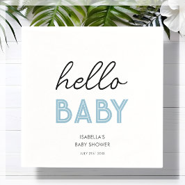 Blå | HEJ BABY | Babyskor Pappersservett