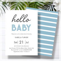 Blå | HEJ BABY | Inbjudan till babyvisningsprogram