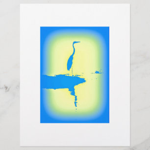 blå heron